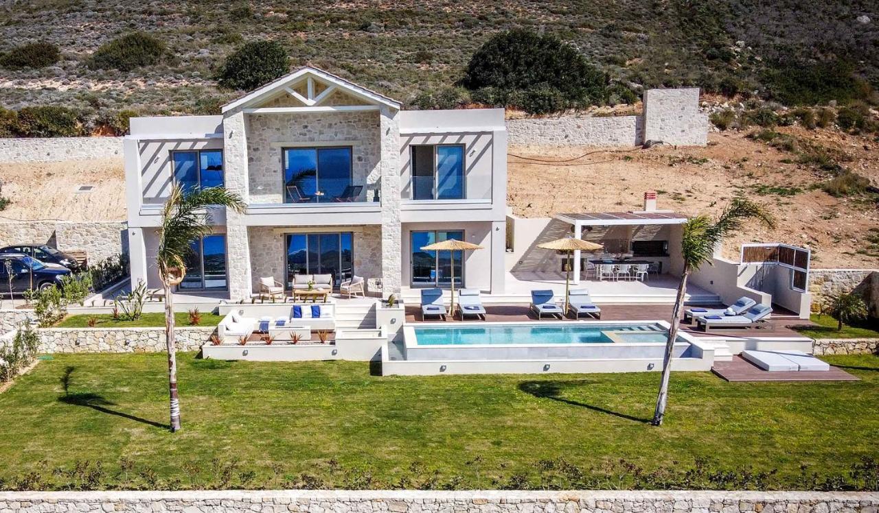 Cielo E Mare Villas I "Free" Heated Pools & Seaview Falasarna Ngoại thất bức ảnh