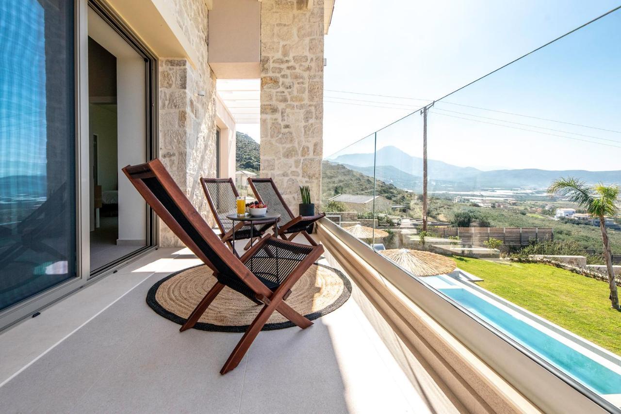 Cielo E Mare Villas I "Free" Heated Pools & Seaview Falasarna Ngoại thất bức ảnh