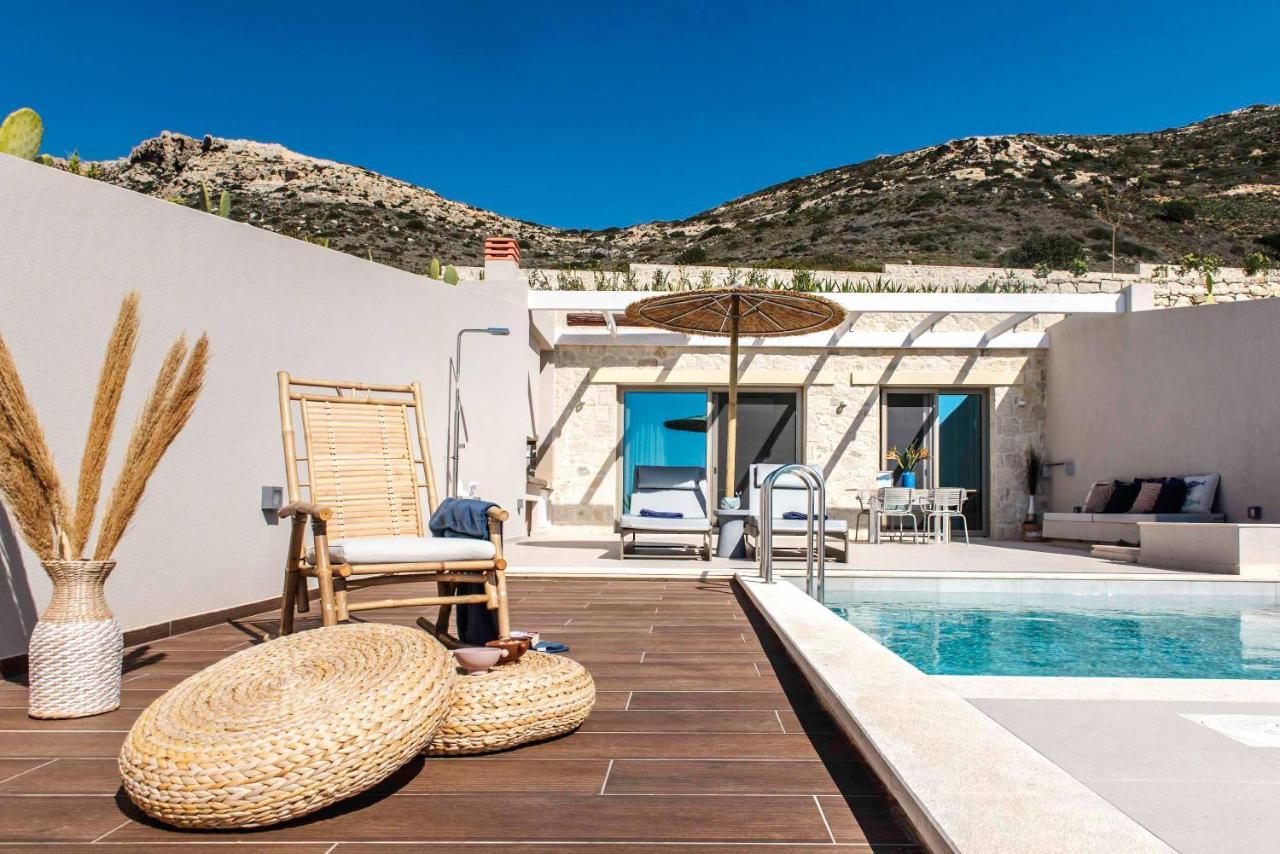 Cielo E Mare Villas I "Free" Heated Pools & Seaview Falasarna Ngoại thất bức ảnh