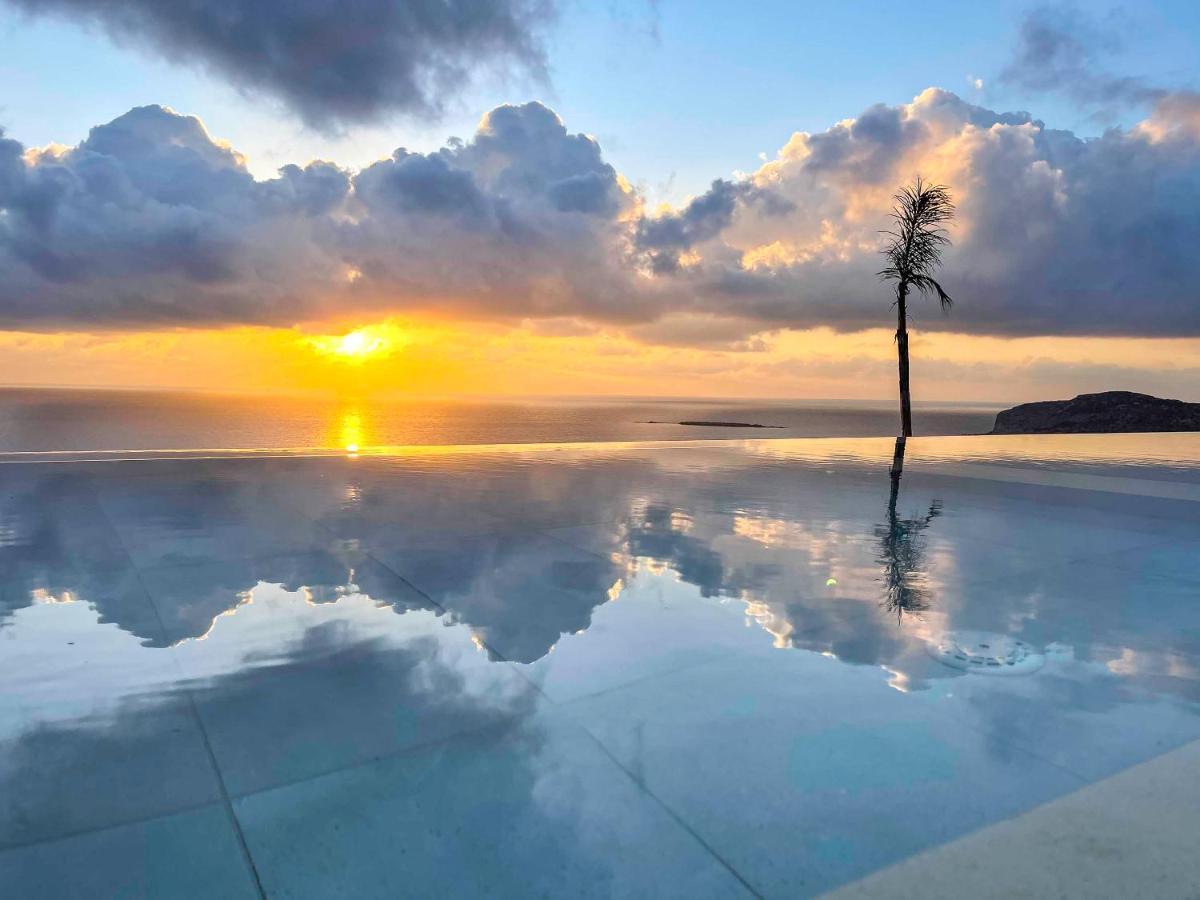 Cielo E Mare Villas I "Free" Heated Pools & Seaview Falasarna Ngoại thất bức ảnh