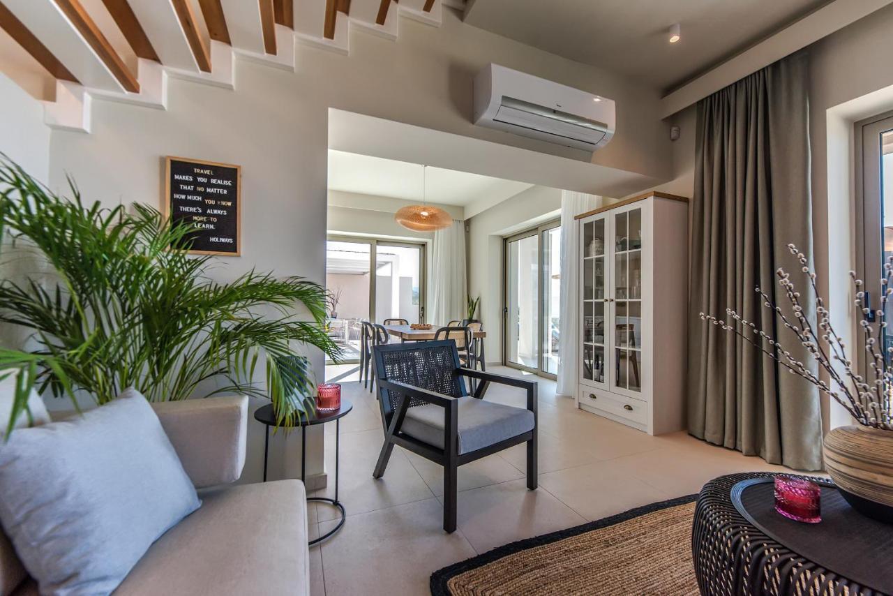 Cielo E Mare Villas I "Free" Heated Pools & Seaview Falasarna Ngoại thất bức ảnh