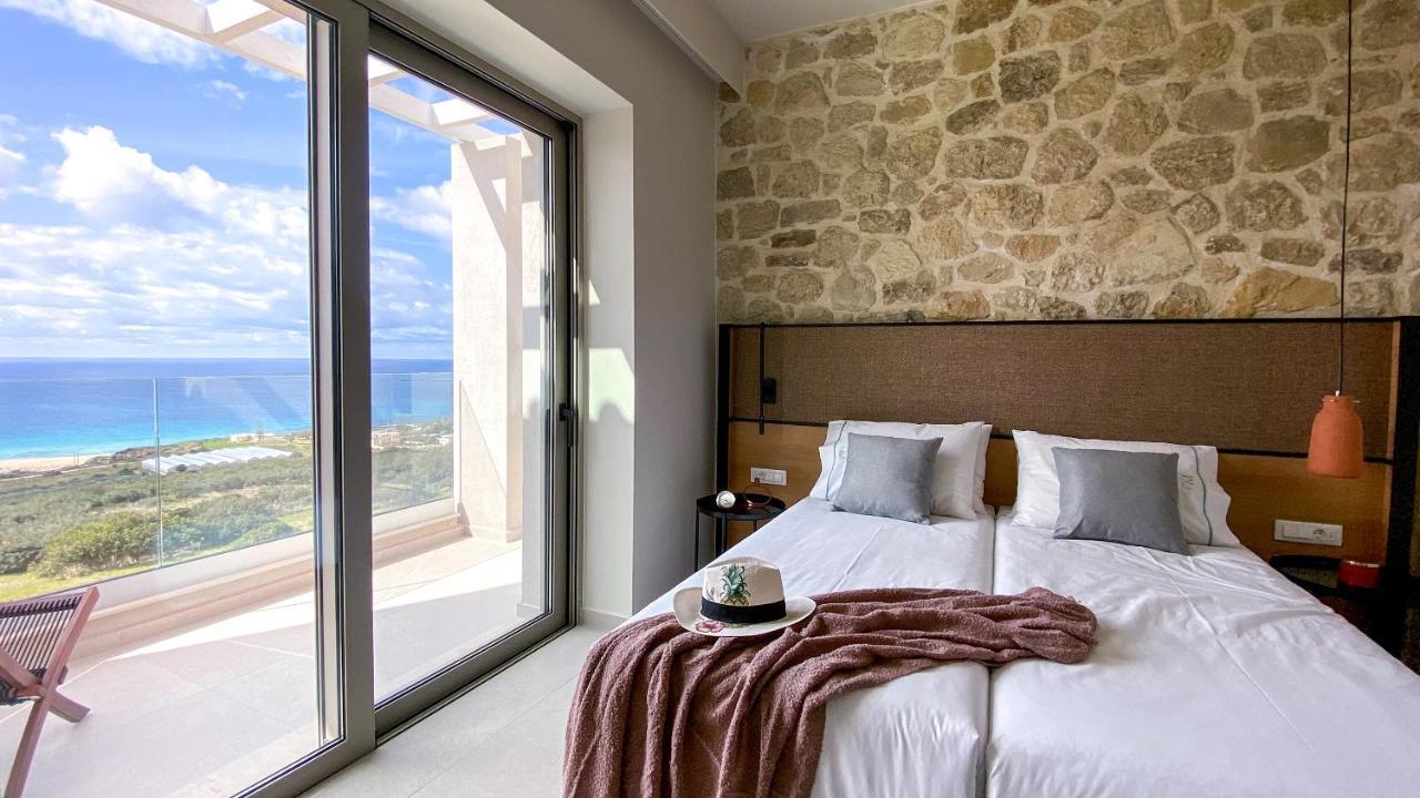 Cielo E Mare Villas I "Free" Heated Pools & Seaview Falasarna Ngoại thất bức ảnh