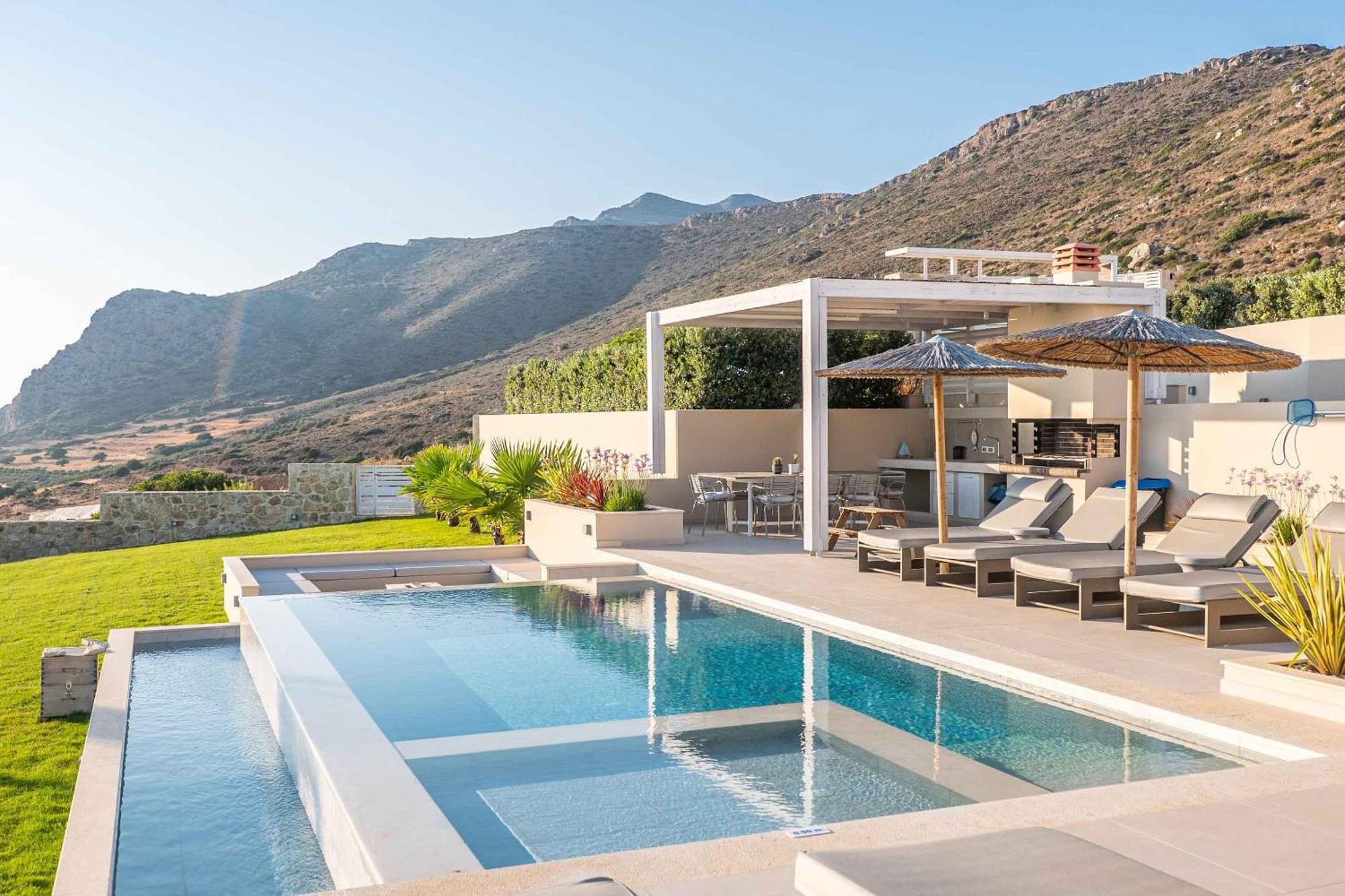 Cielo E Mare Villas I "Free" Heated Pools & Seaview Falasarna Ngoại thất bức ảnh