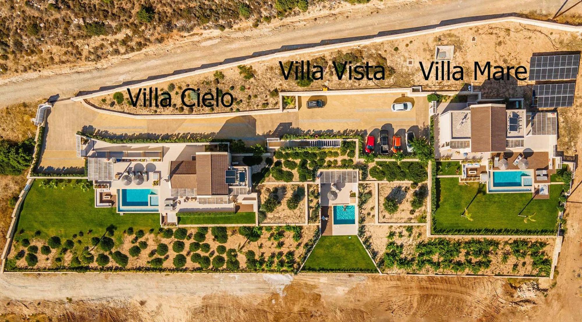 Cielo E Mare Villas I "Free" Heated Pools & Seaview Falasarna Ngoại thất bức ảnh