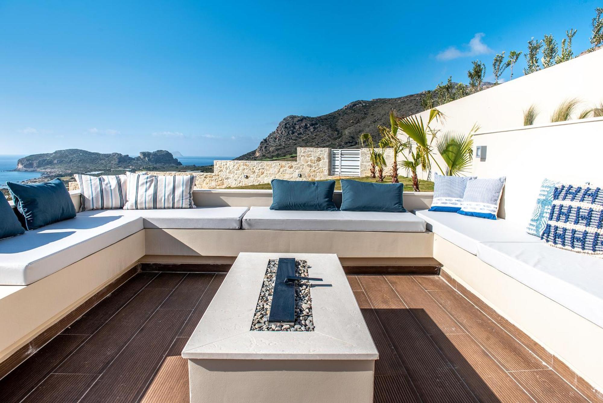 Cielo E Mare Villas I "Free" Heated Pools & Seaview Falasarna Ngoại thất bức ảnh