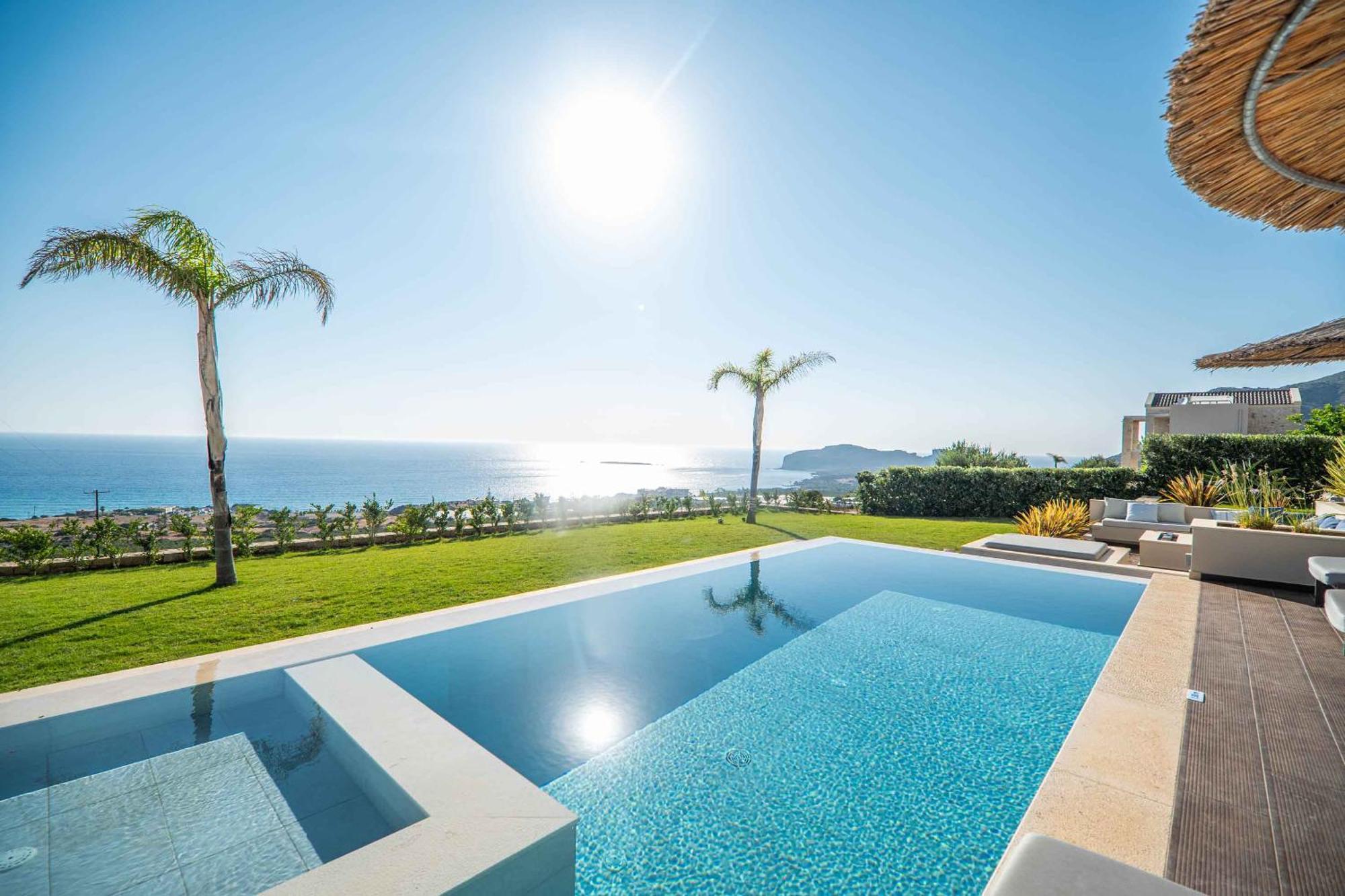 Cielo E Mare Villas I "Free" Heated Pools & Seaview Falasarna Ngoại thất bức ảnh